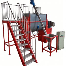 Rotary Batch Ribbon Blender