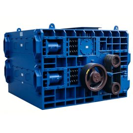 Three-roller crusher
